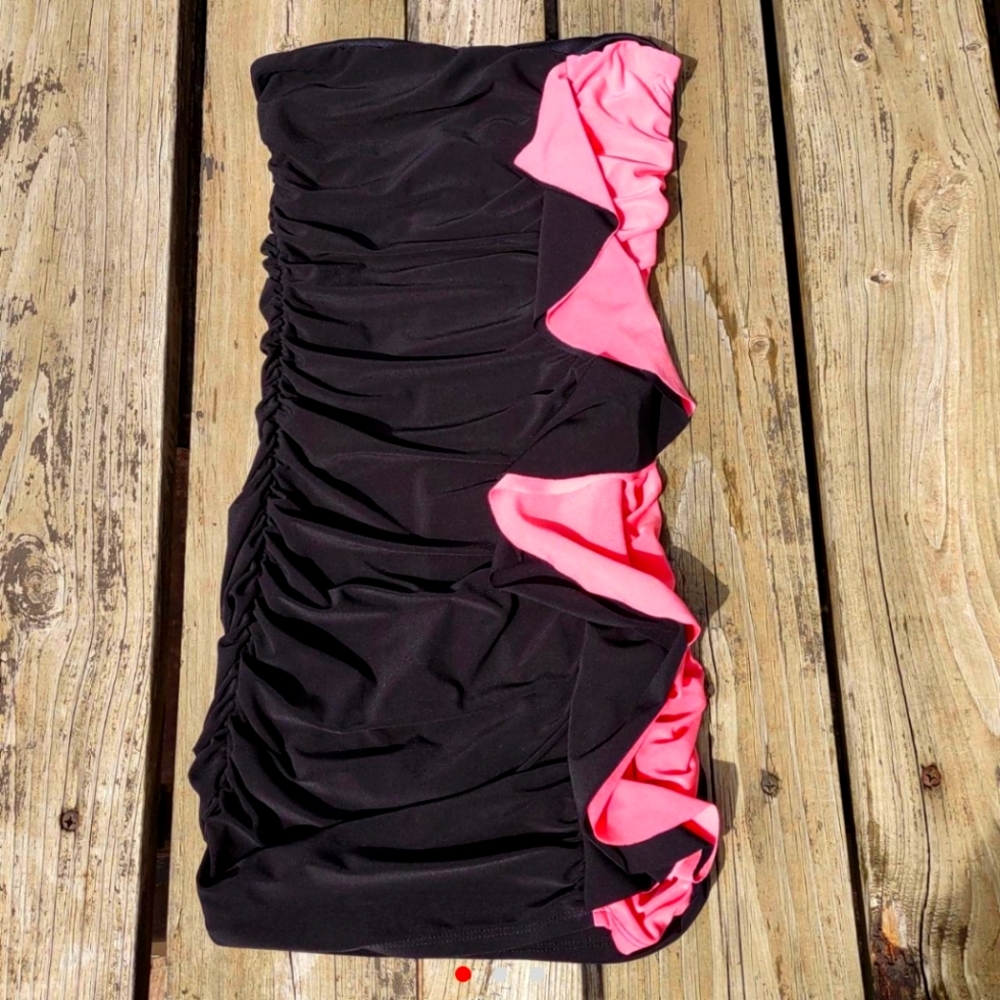 Strapless Y2k tube dress